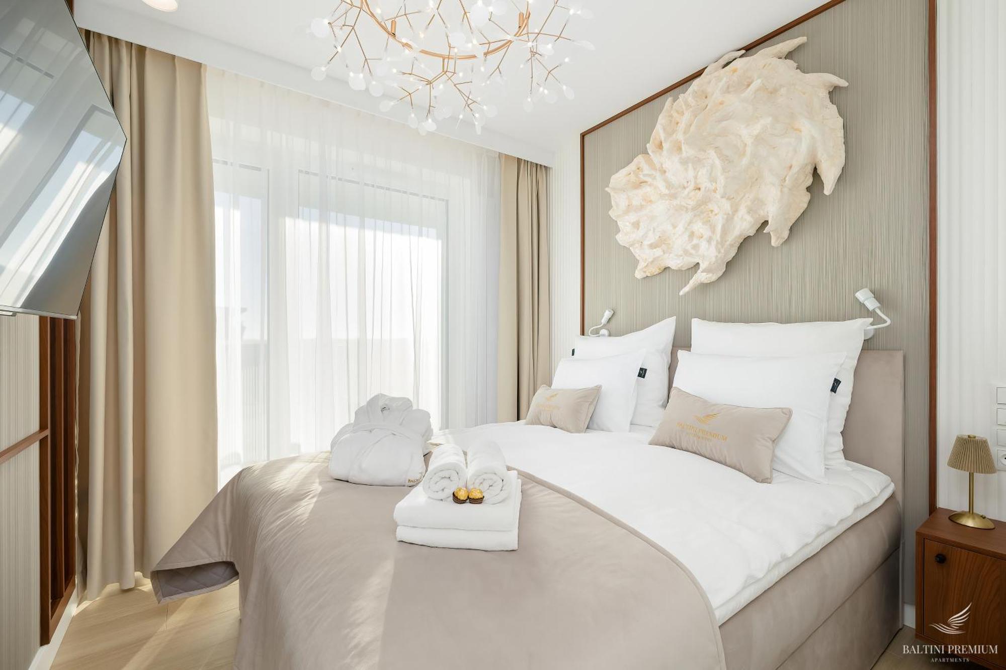 Baltini Premium Apartament Polanki Aqua كولوبرزيغ الغرفة الصورة