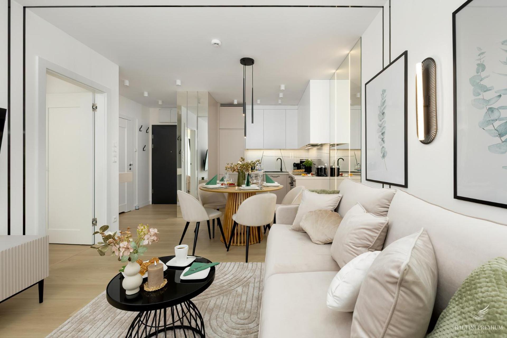 Baltini Premium Apartament Polanki Aqua كولوبرزيغ الغرفة الصورة